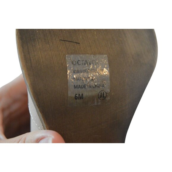 Jellypop Adia Fashion Booties Women Size 6 Natural Bone Beige Boho Fall Buckle - Picture 7 of 11